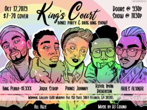 King's Court: Dance Party & Drag King Show! @ Food Court